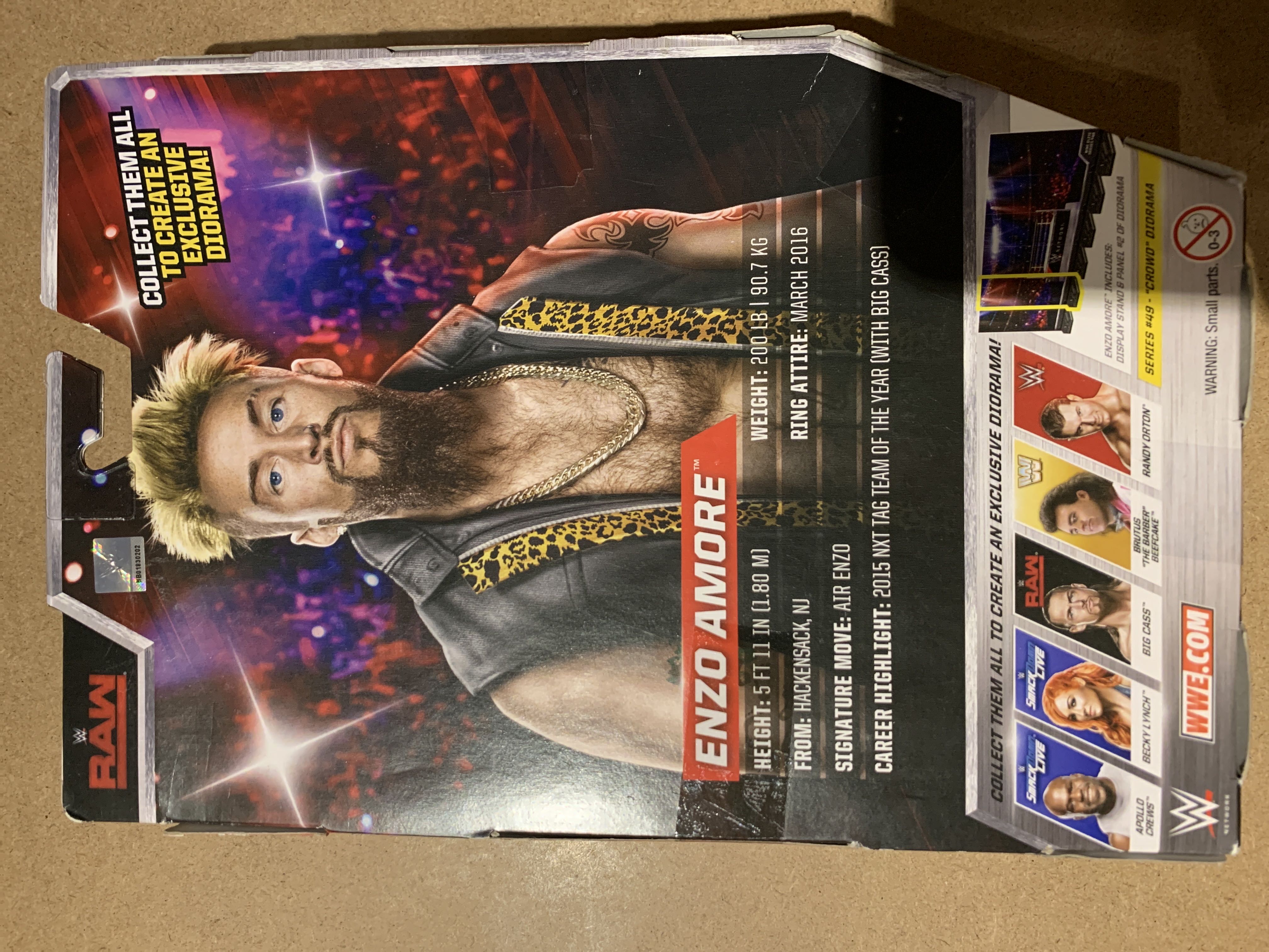 Enzo Amore  (Elite Collection) action figure collectible - Main Image 2