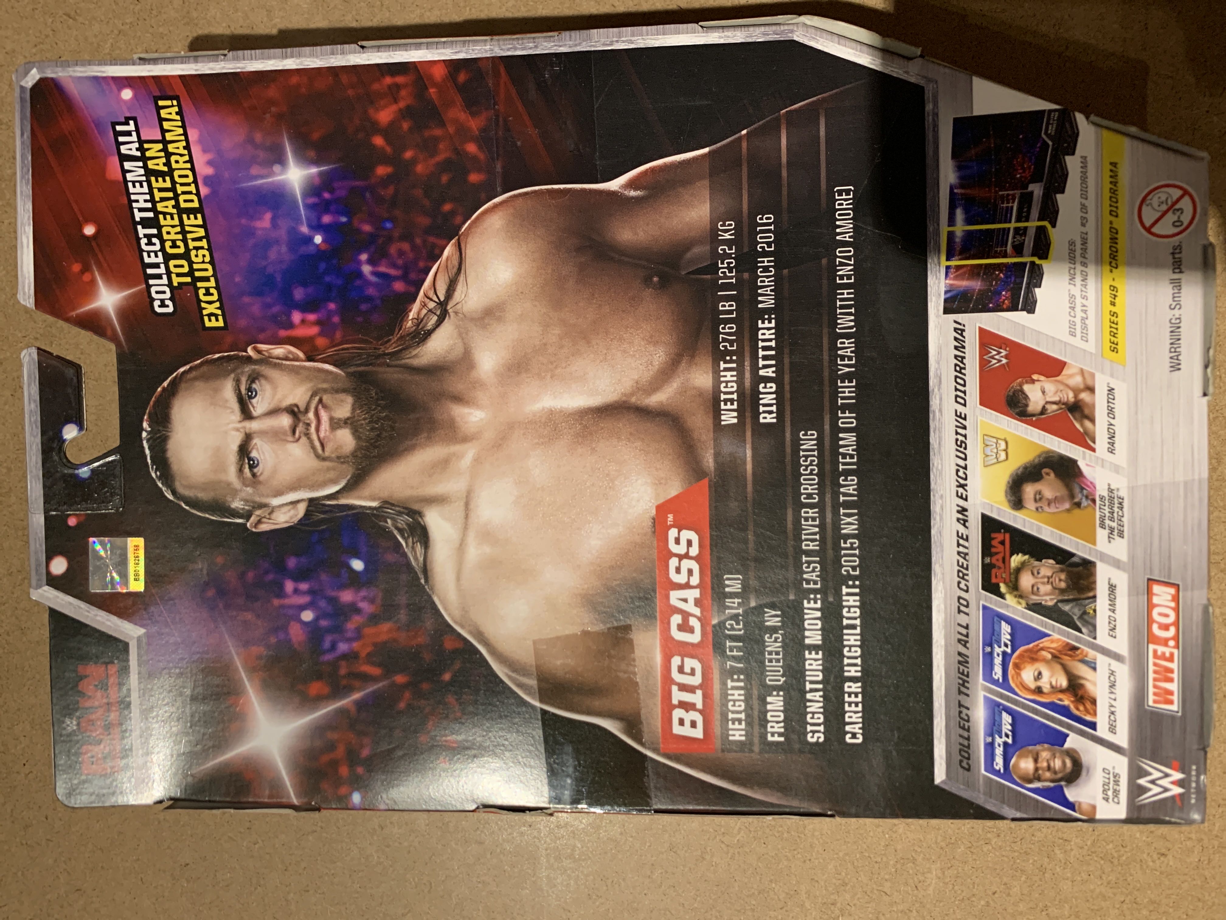 Big Cass  (Elite Collection) action figure collectible - Main Image 2
