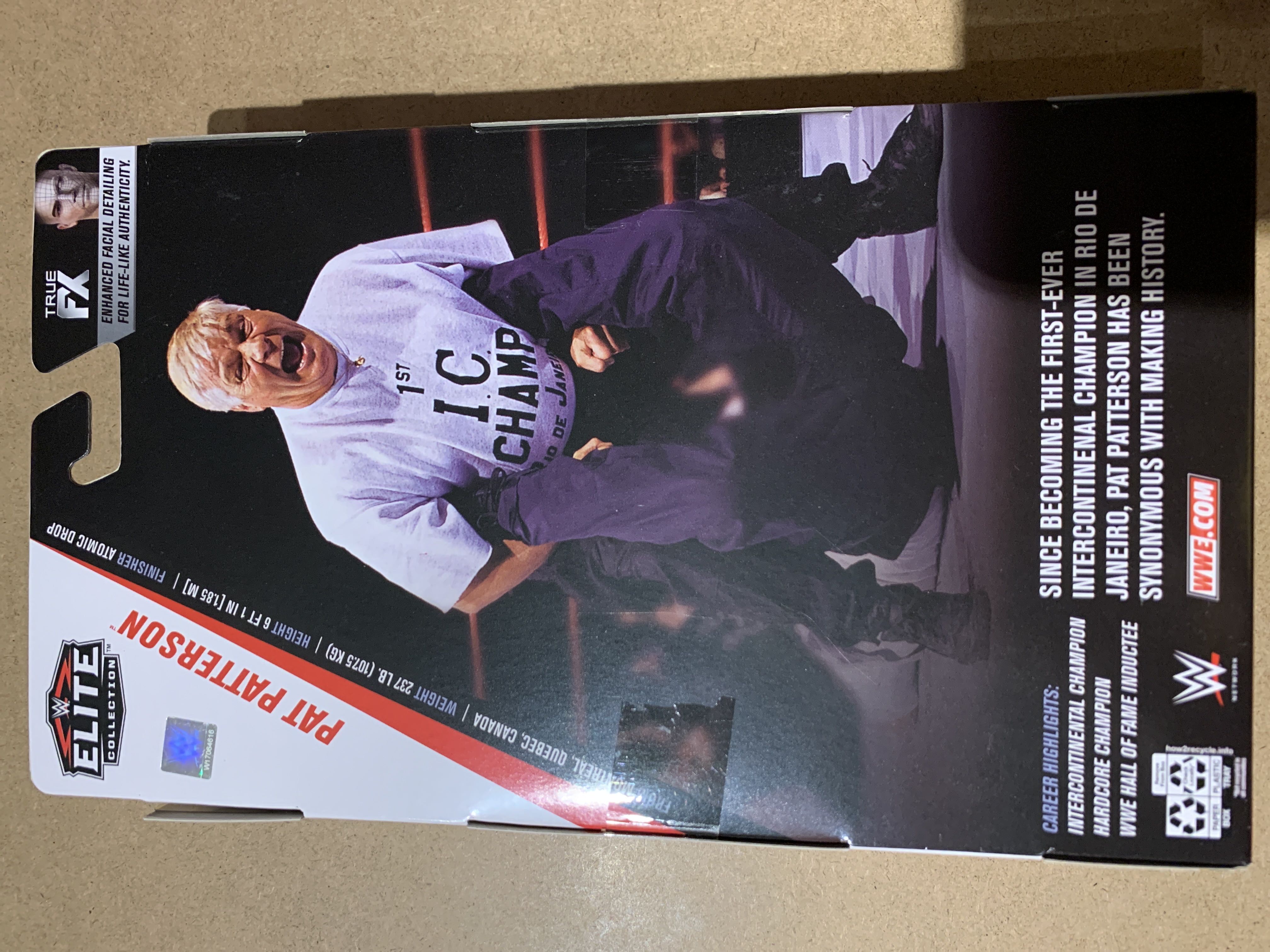 Pat Patterson  (Elite Collection) action figure collectible - Main Image 2