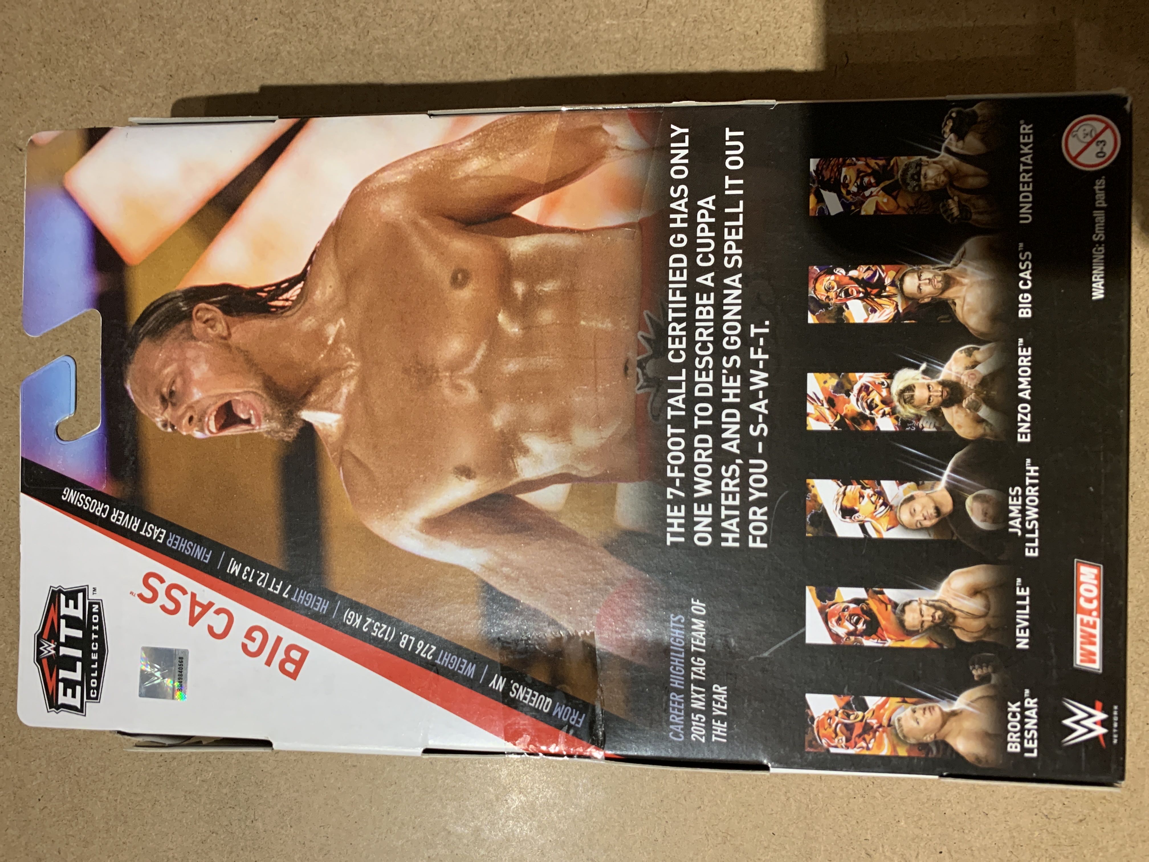 Big Cass - Mattel (WWE Elite #55) action figure collectible - Main Image 2