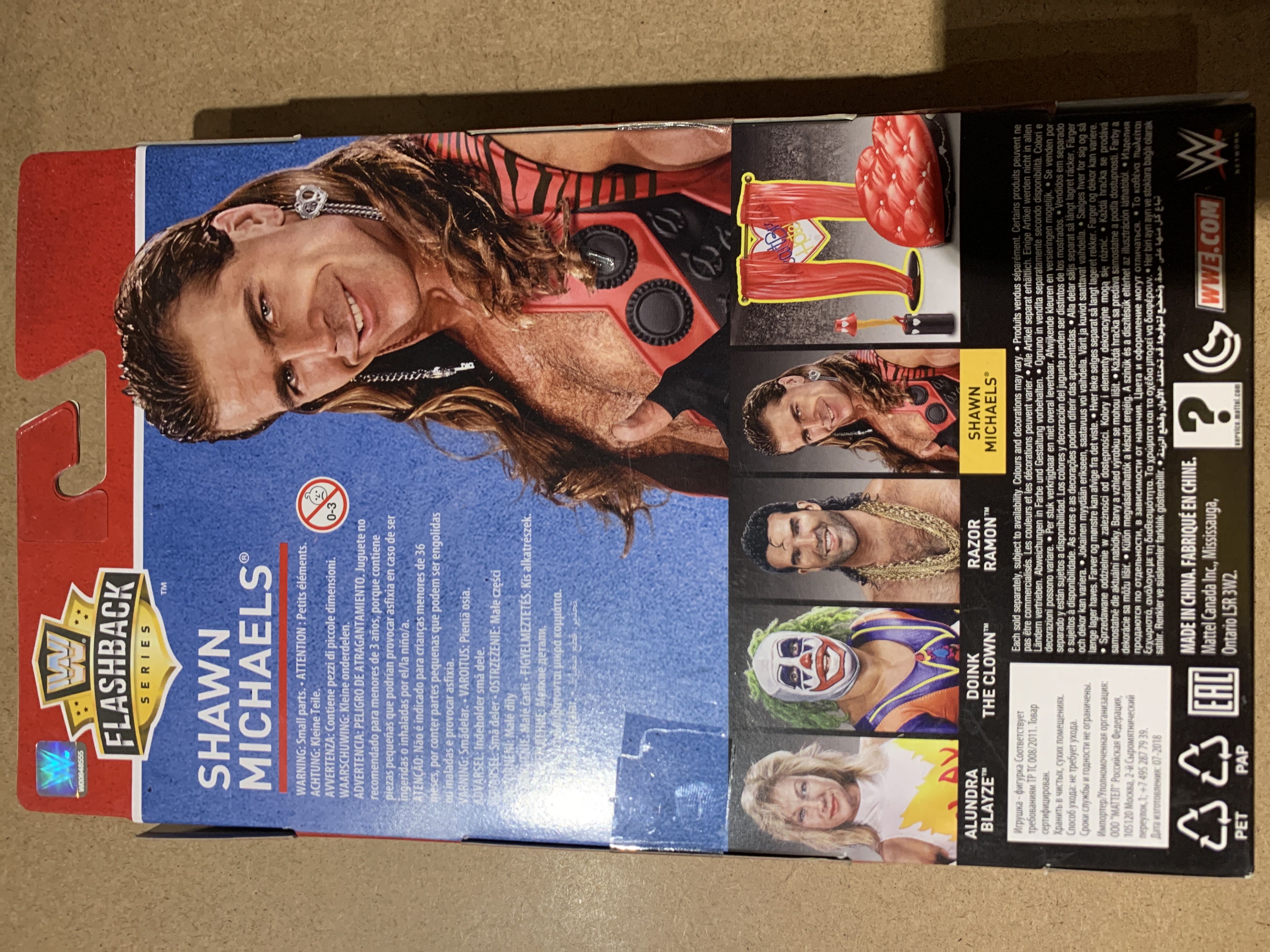 Shawn Michaels  (Elite Flashback) action figure collectible - Main Image 2