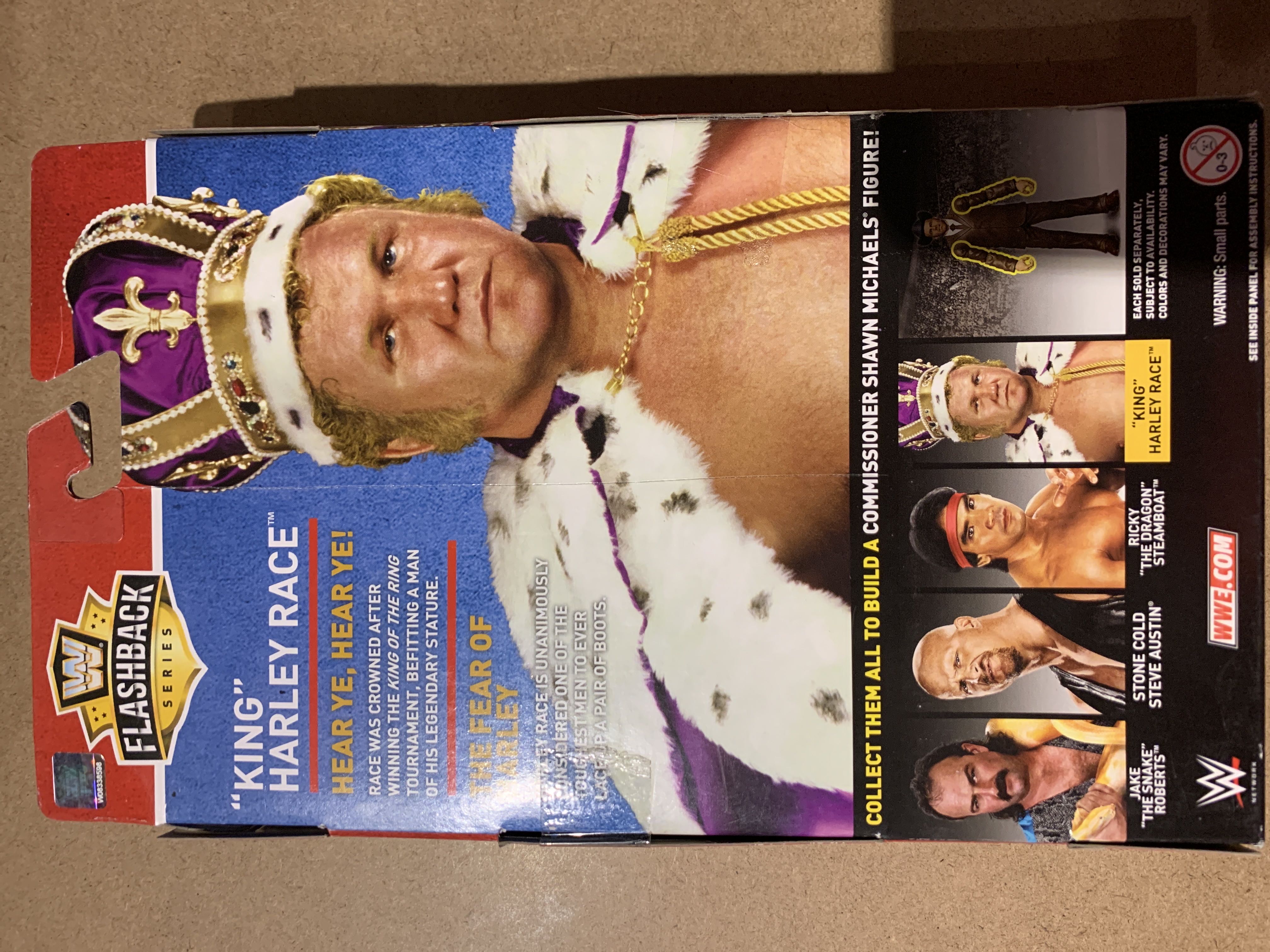 King Harley Race  (Elite Flashback) action figure collectible - Main Image 2