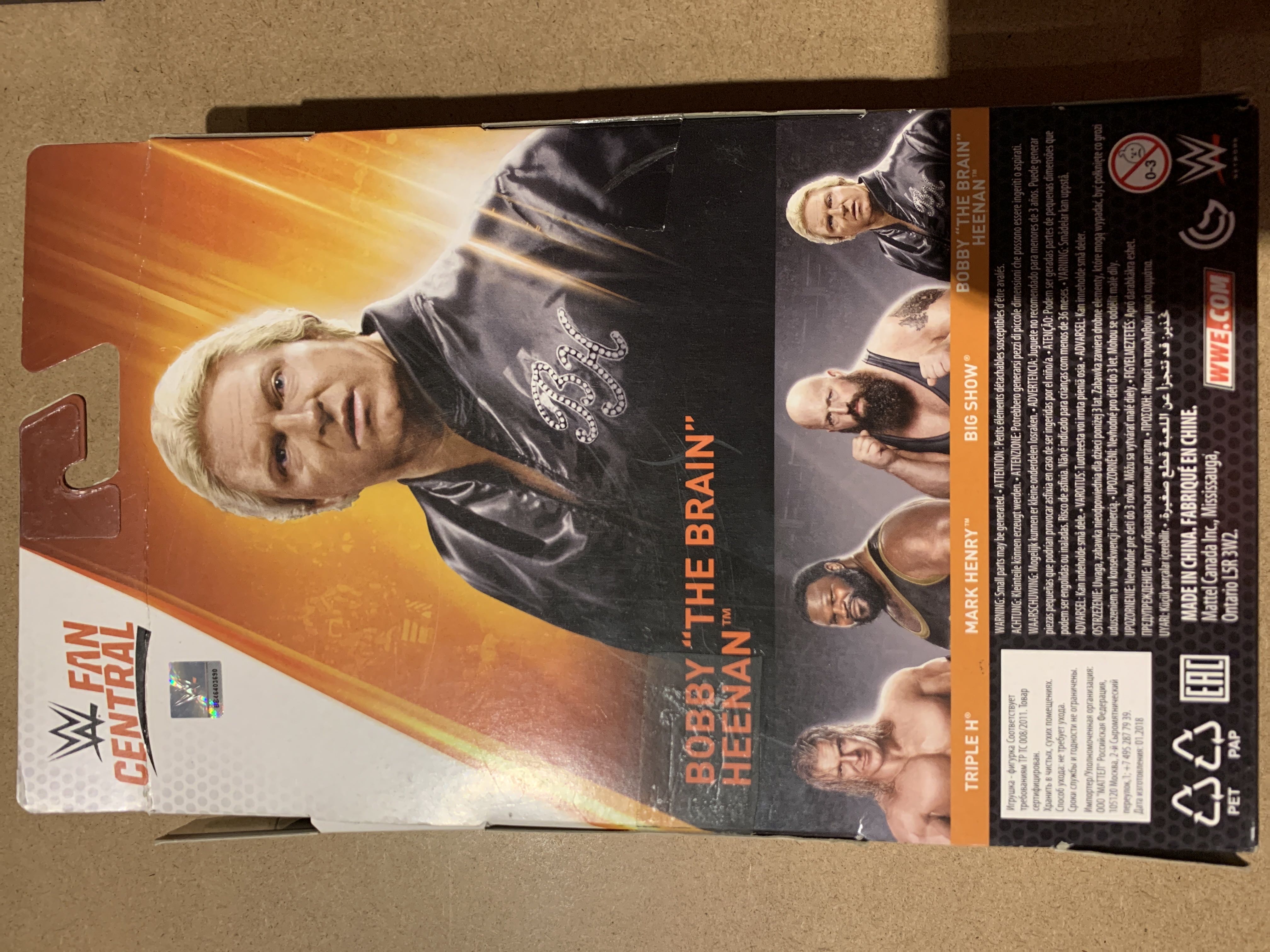 Bobby “The Brain” Heenan  (Elite Fan Central) action figure collectible - Main Image 2