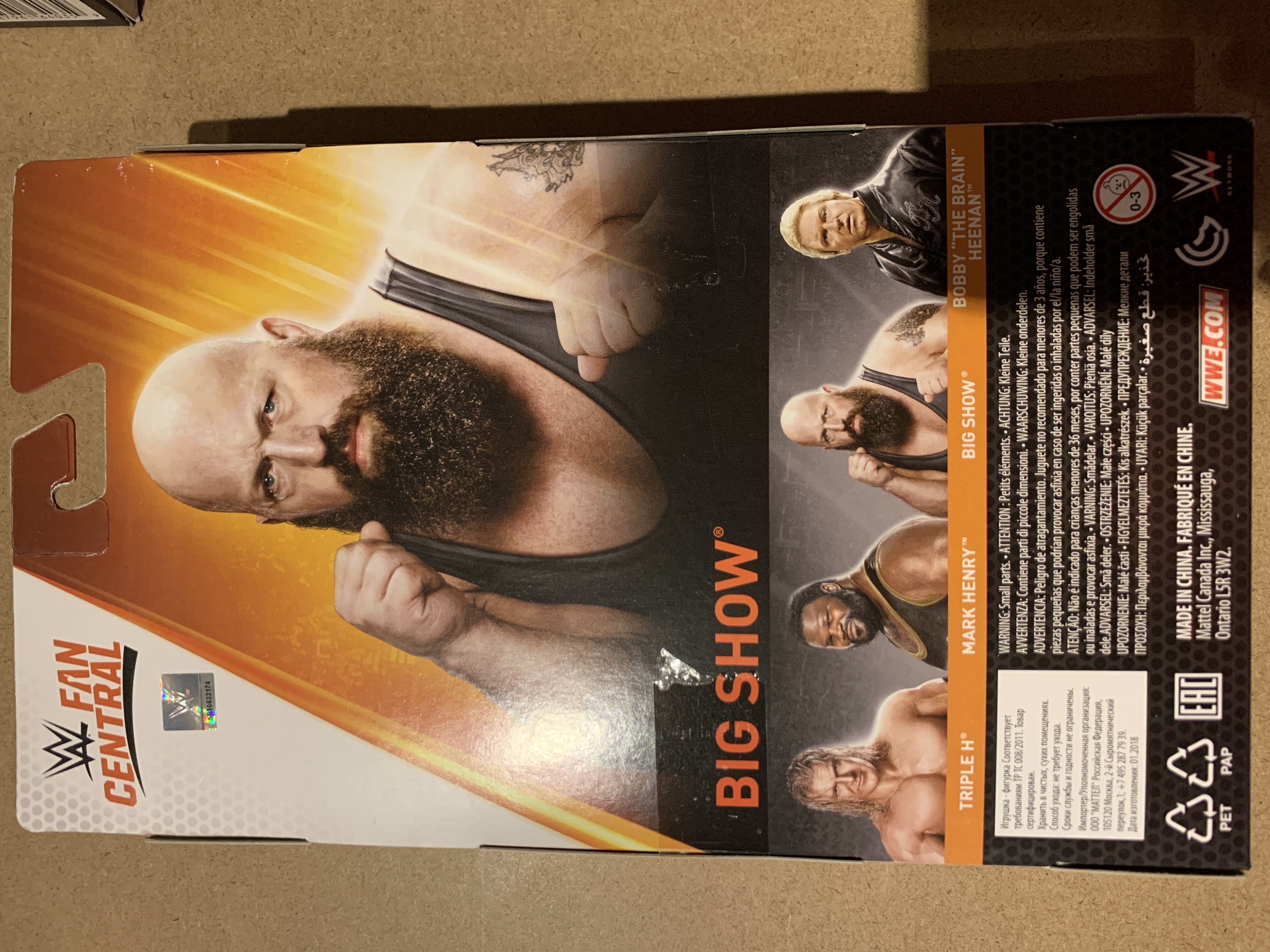 Big Show  (Elite Fan Central) action figure collectible - Main Image 2
