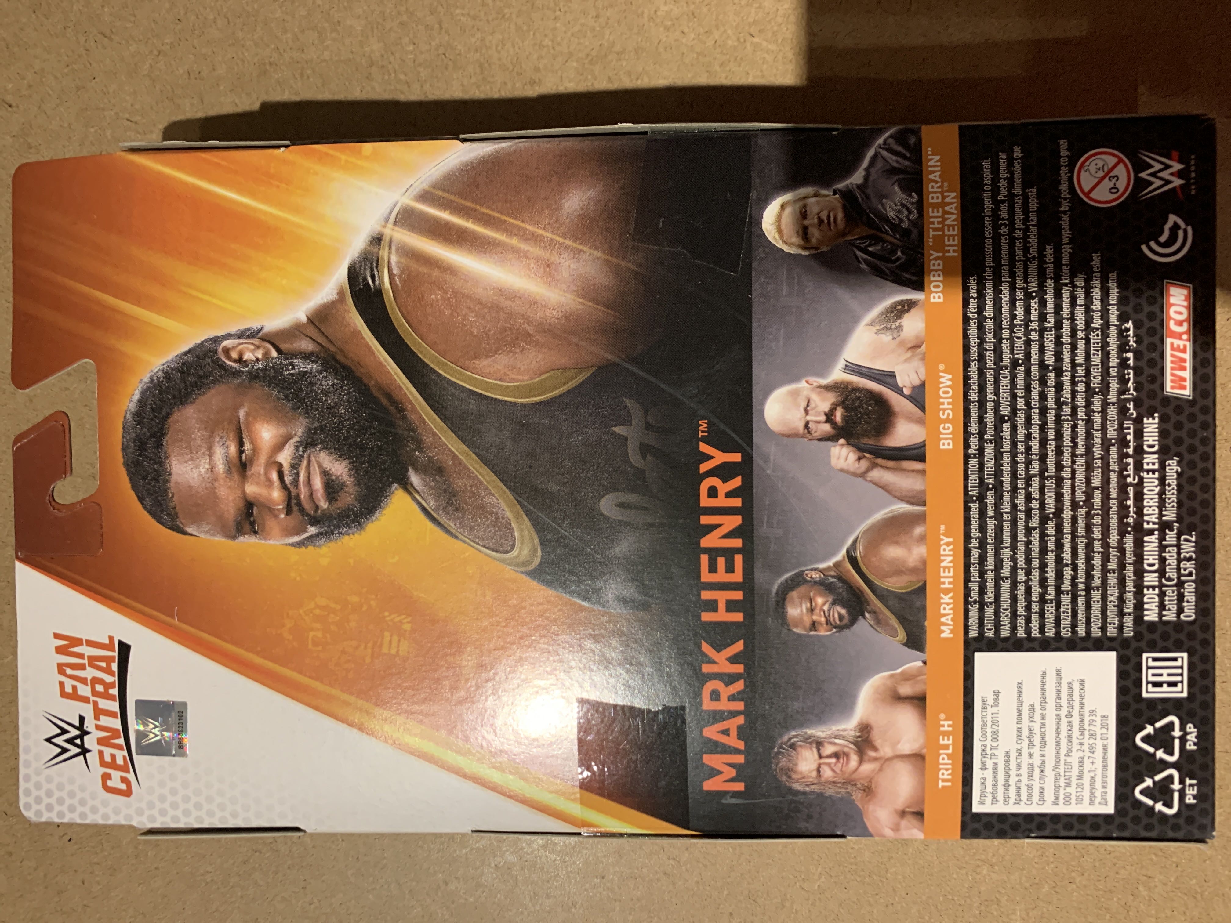 Mark Henry  (Elite Fan Central) action figure collectible - Main Image 2