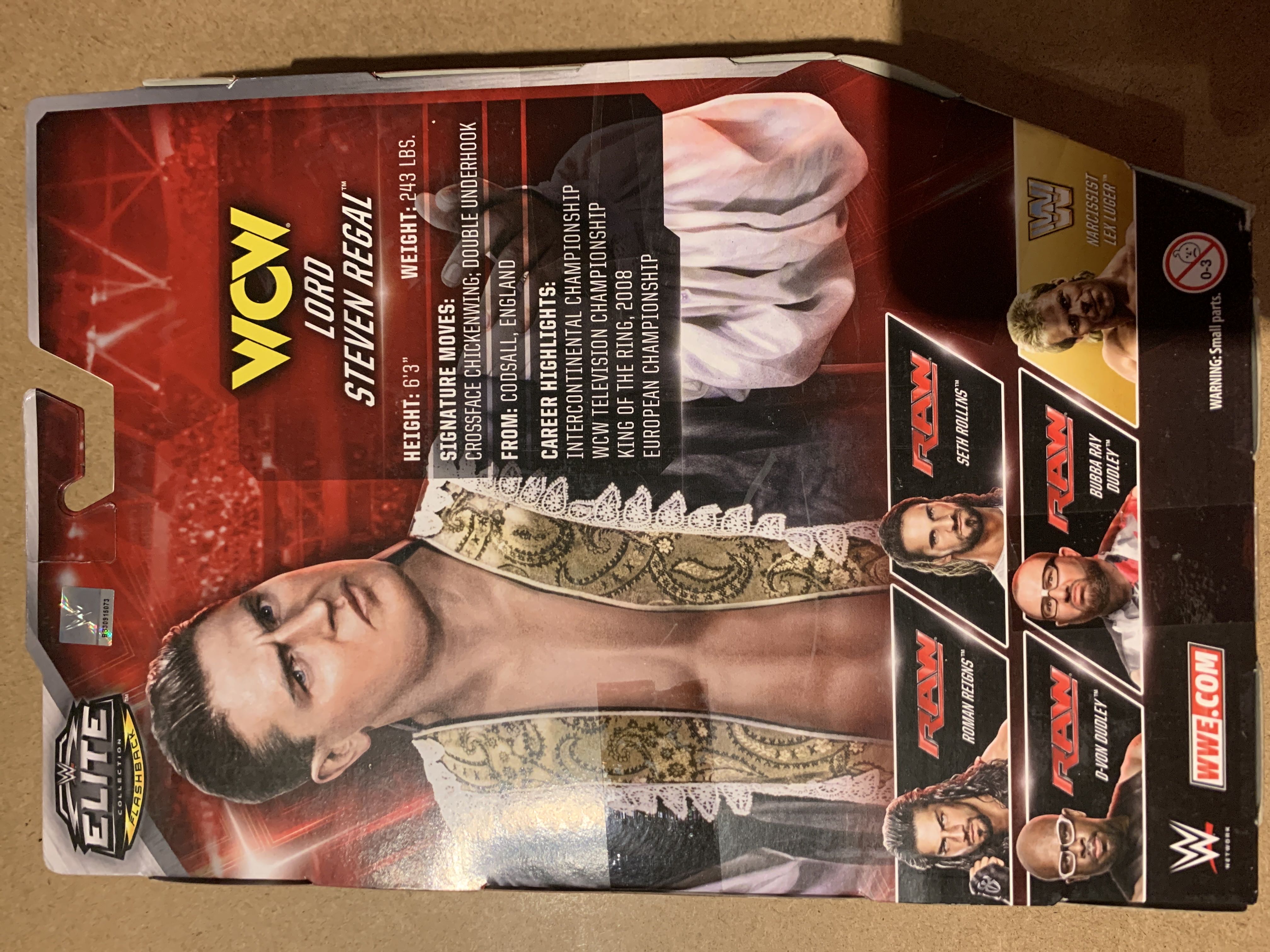 Lord Steven Regal  (Elite Collection) action figure collectible - Main Image 2