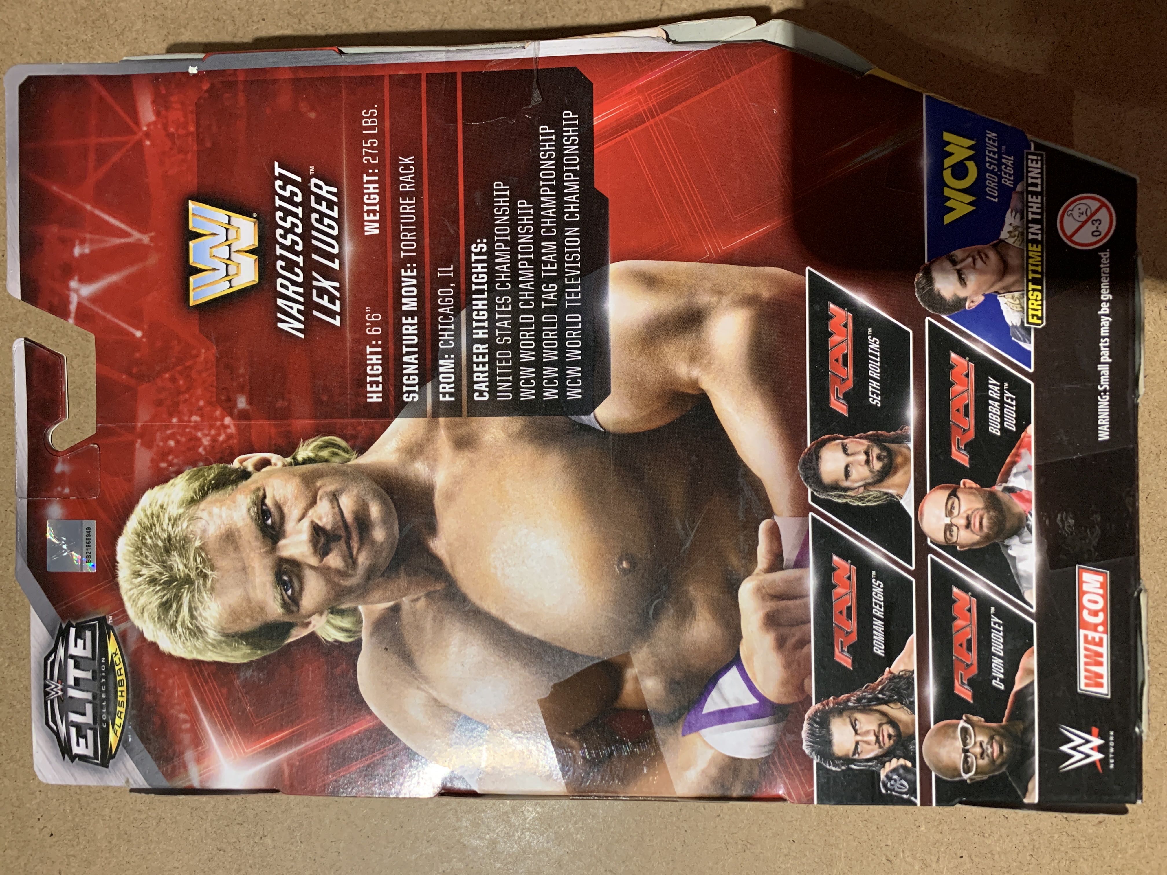 Narcissist Lex Luger  (Elite Collection) action figure collectible - Main Image 2