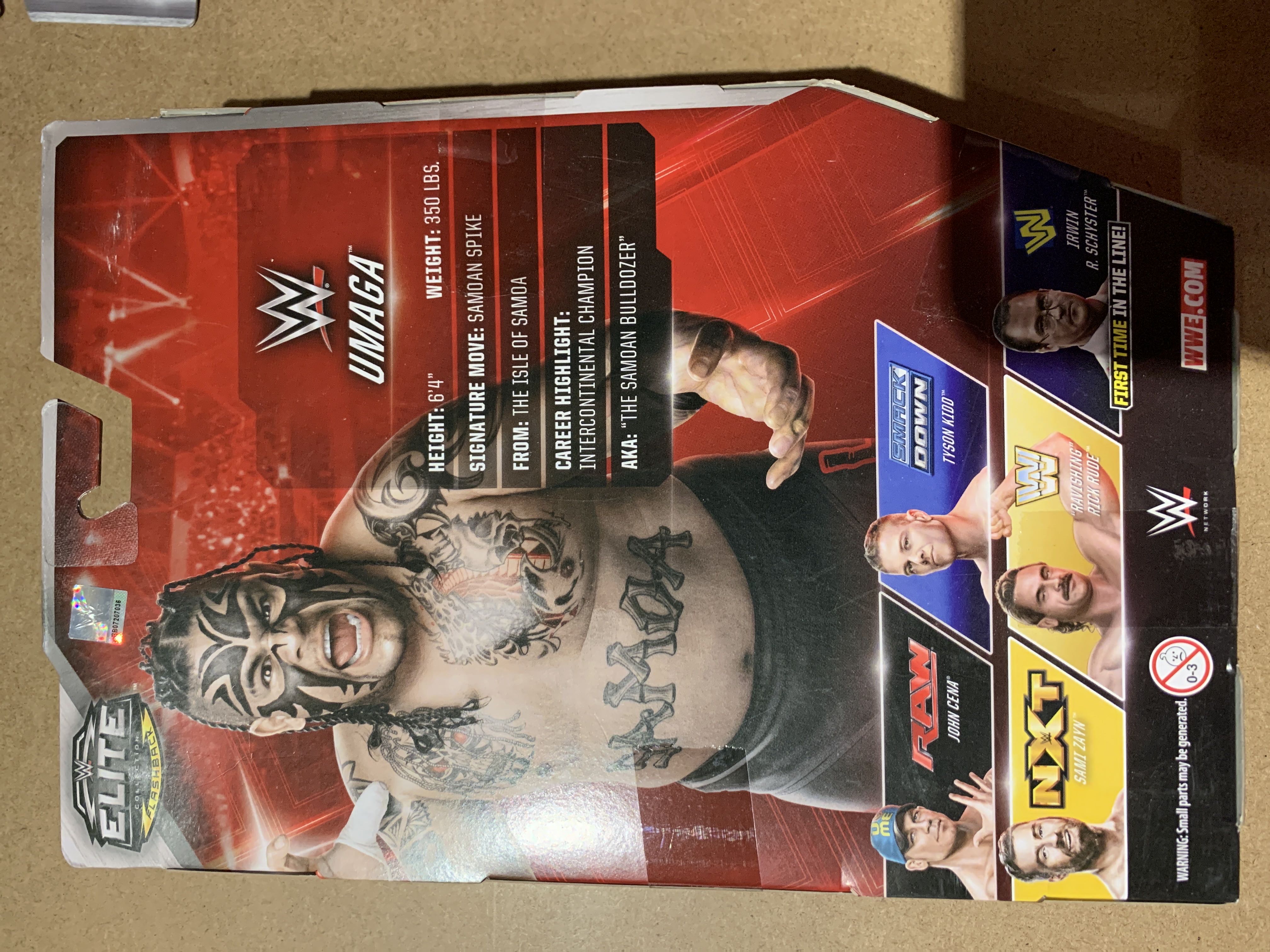 Umaga  (Elite Collection) action figure collectible - Main Image 2