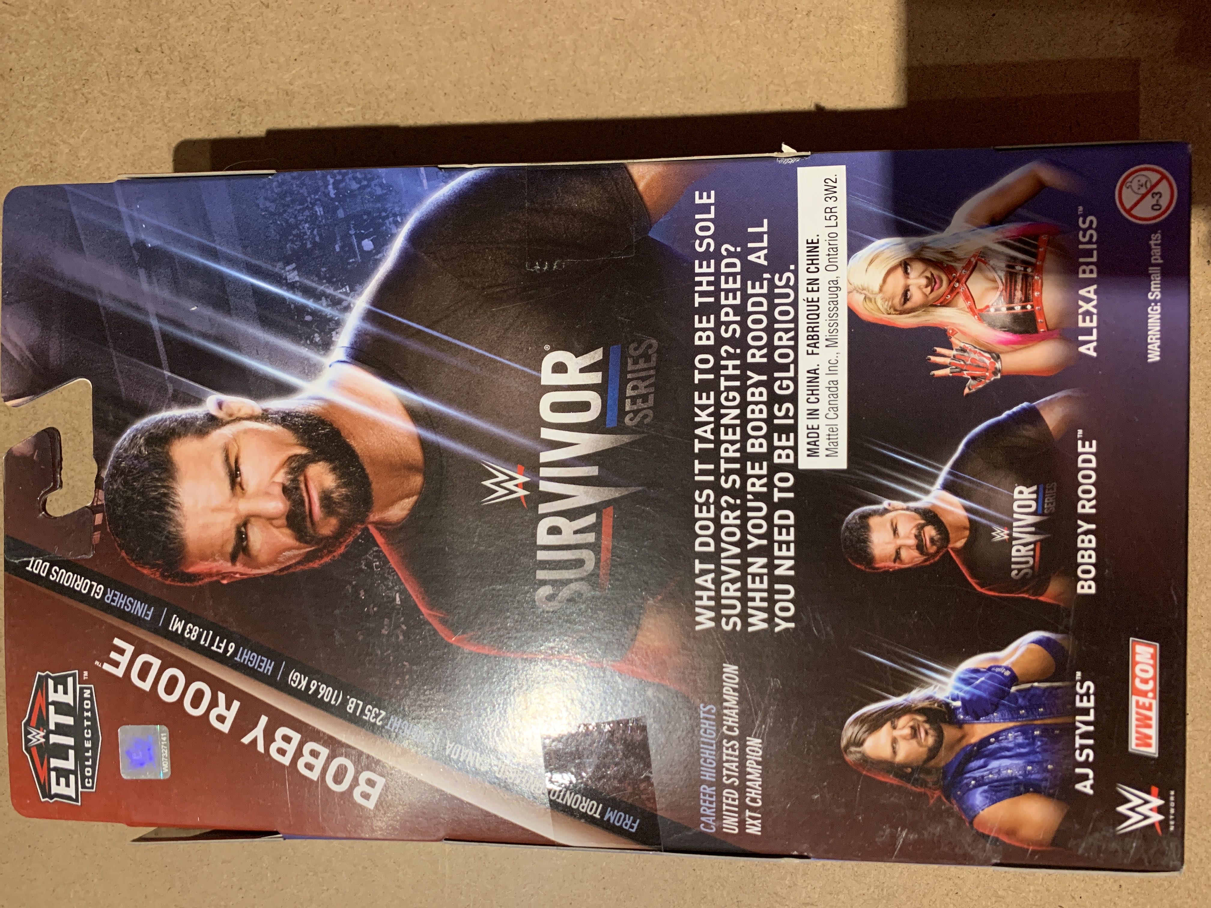 Bobby Roode  (Elite Survivor Series) action figure collectible - Main Image 2