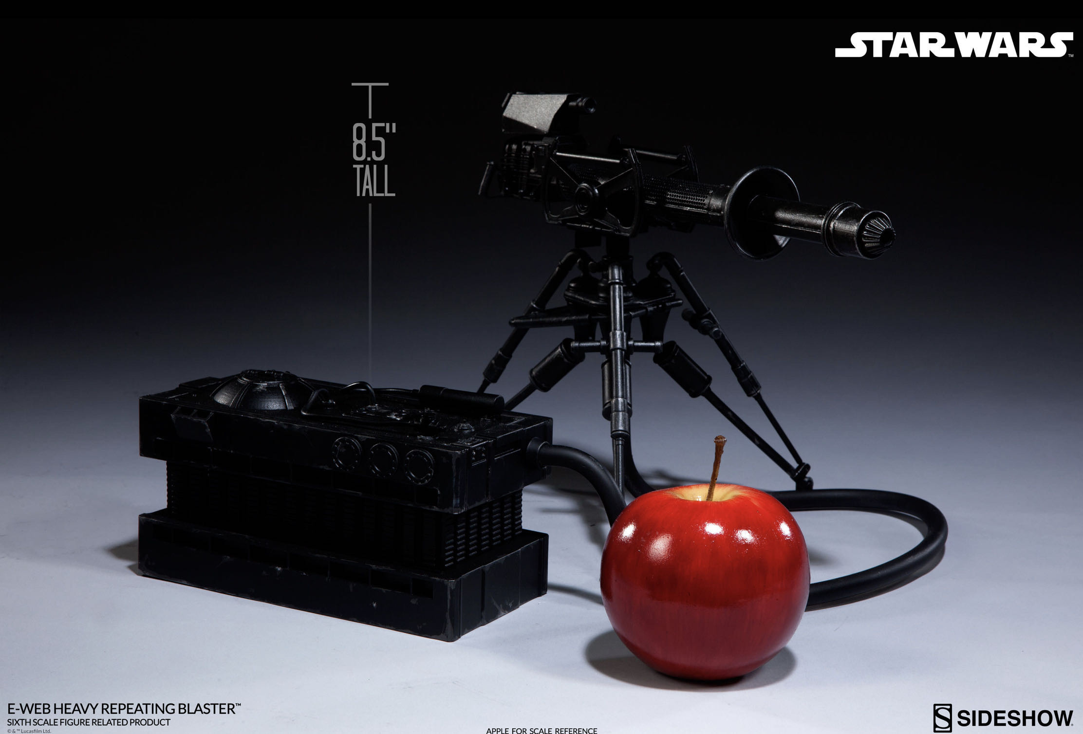 E-Web Heavy Repeating Blaster - Sideshow Collectibles (Star Wars) action figure collectible - Main Image 4