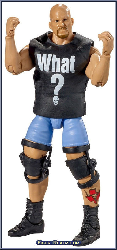 Stone Cold Steve Austin - Mattel Wwe (WWE Hall Of Fame) action figure collectible - Main Image 2