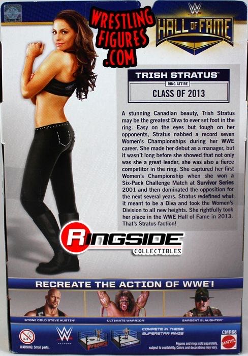 Trish Stratus - Mattel Wwe (WWE Hall Of Fame) action figure collectible - Main Image 3