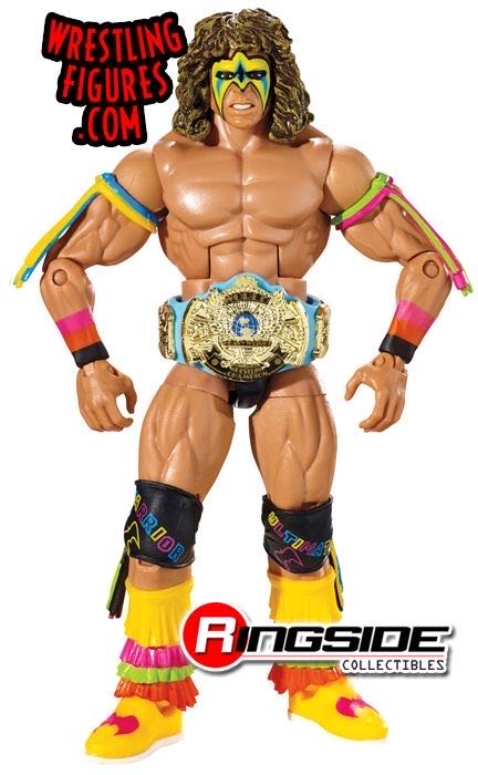 Ultimate Warrior - Mattel Wwe (WWE Hall Of Fame) action figure collectible - Main Image 2