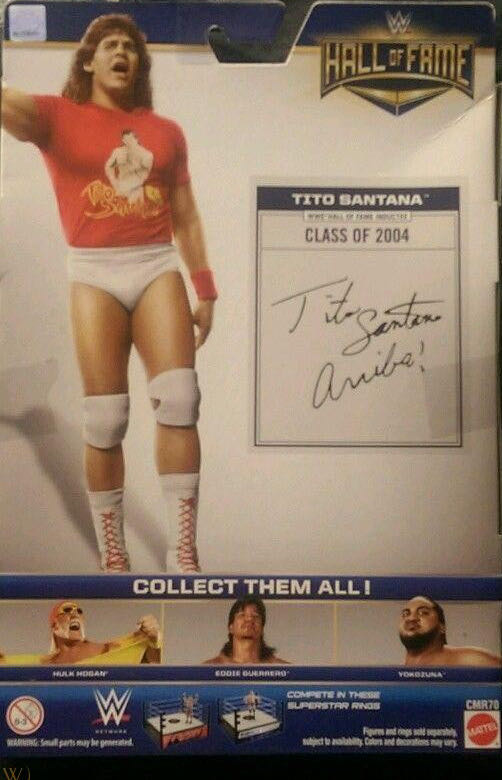 Tito Santana - Mattel Wwe (WWE Hall Of Fame) action figure collectible - Main Image 4