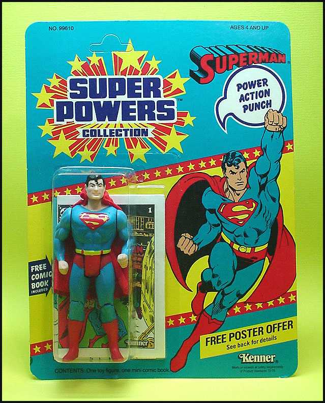 Super Powers Superman - Kenner (Super Powers collection) action figure collectible - Main Image 2