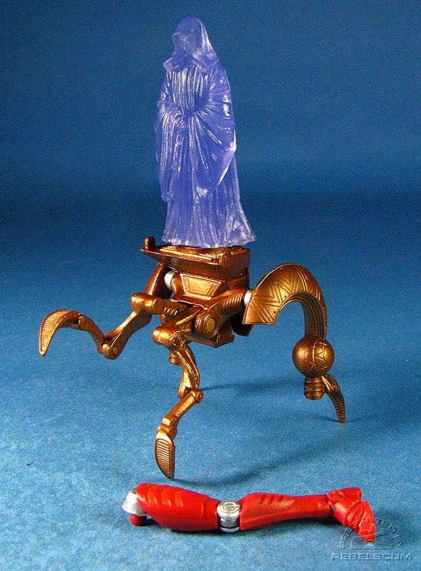 Legacy Collection portrait card the Phantom Menace Darth Sidious Hologram - Hasbro (Star Wars: The Phantom Menace) action figure collectible [Barcode 653569430131] - Main Image 3