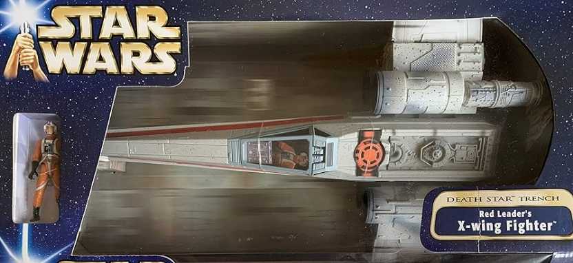 X-Wing Fighter (Red Leader) Trench Run - Hasbro (Star Wars) action figure collectible [Barcode 076930321522] - Main Image 4