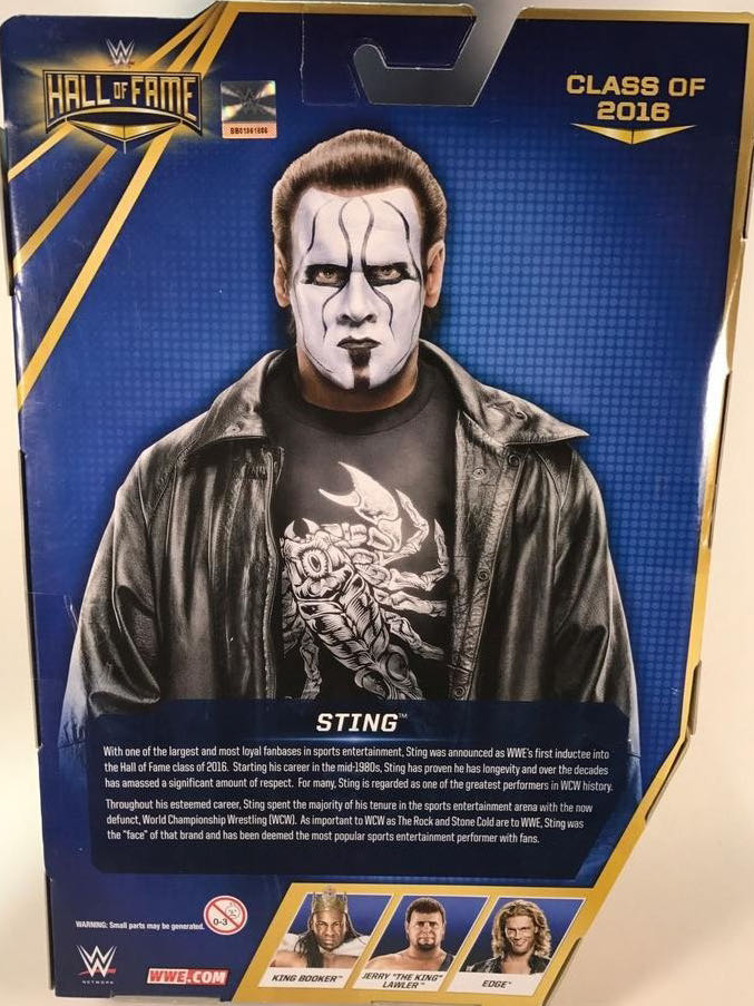 Sting - Mattel Wwe (WWE Hall Of Fame) action figure collectible - Main Image 4