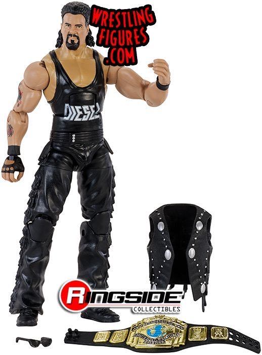 Diesel - Mattel Wwe (WWE Hall Of Fame) action figure collectible - Main Image 2