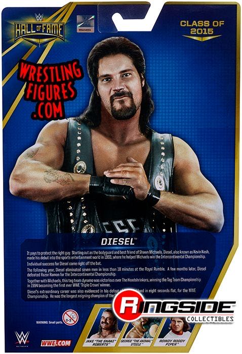 Diesel - Mattel Wwe (WWE Hall Of Fame) action figure collectible - Main Image 4