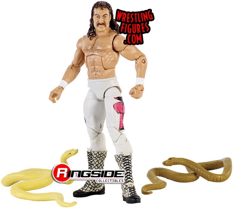 Jake “The Snake” Roberts - Mattel Wwe (WWE Hall Of Fame) action figure collectible - Main Image 3