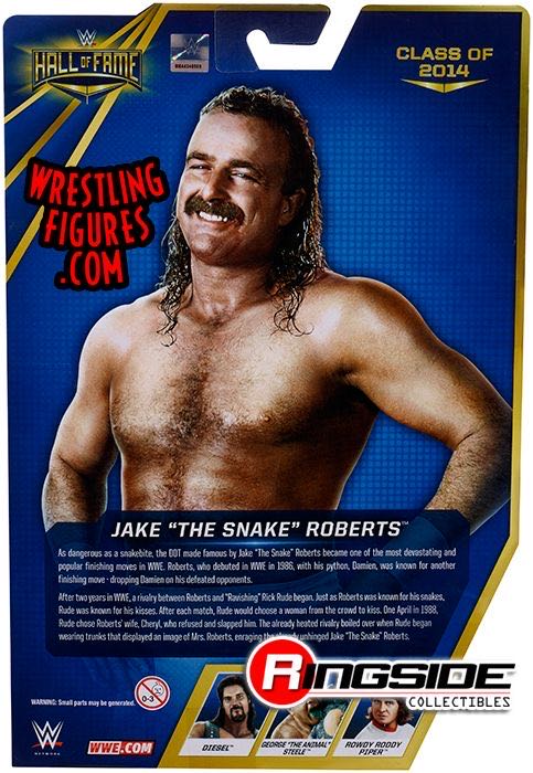 Jake “The Snake” Roberts - Mattel Wwe (WWE Hall Of Fame) action figure collectible - Main Image 4