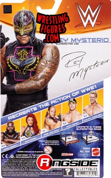 Rey Mysterio - Mattel Wwe (WWE Series 43) action figure collectible - Main Image 4