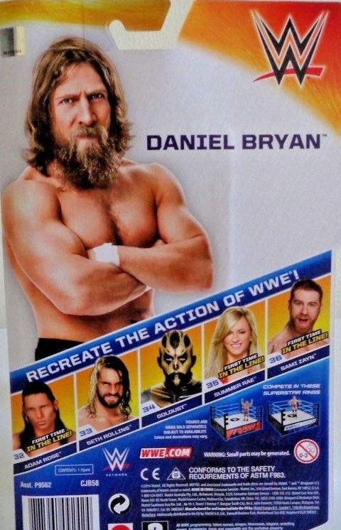 Daniel Bryan - Mattel Wwe (WWE Series 50) action figure collectible - Main Image 4