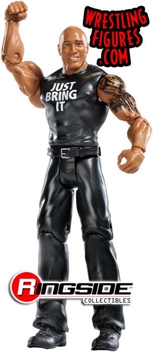 The Rock - Mattel Wwe (WWE Series 54) action figure collectible - Main Image 2