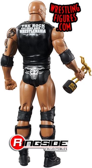 The Rock - Mattel Wwe (WWE Series 70) action figure collectible - Main Image 3