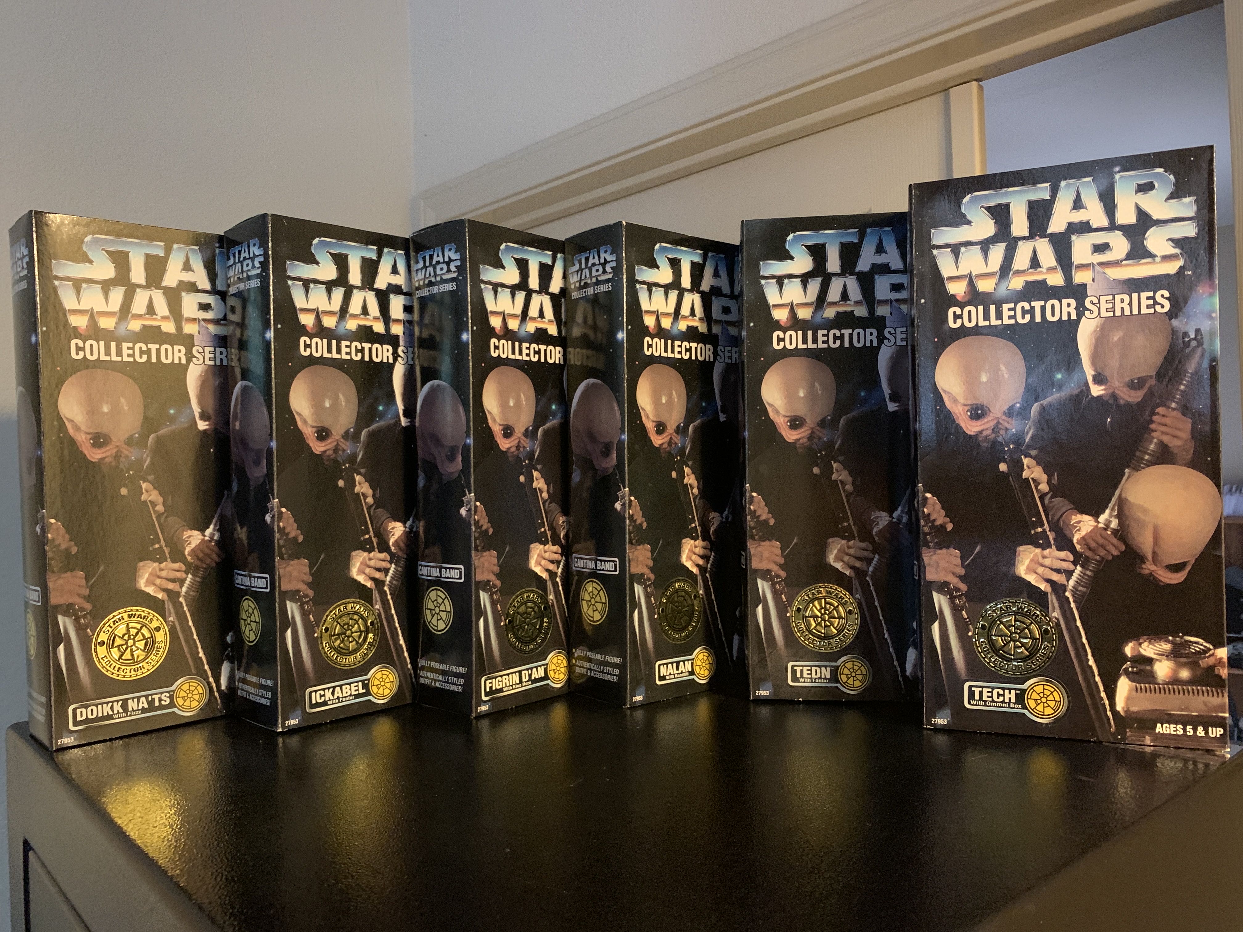 Star Wars 12” Cantina Band Set - Kenner (Star Wars - 12” Figures) action figure collectible [Barcode 076281279534] - Main Image 2
