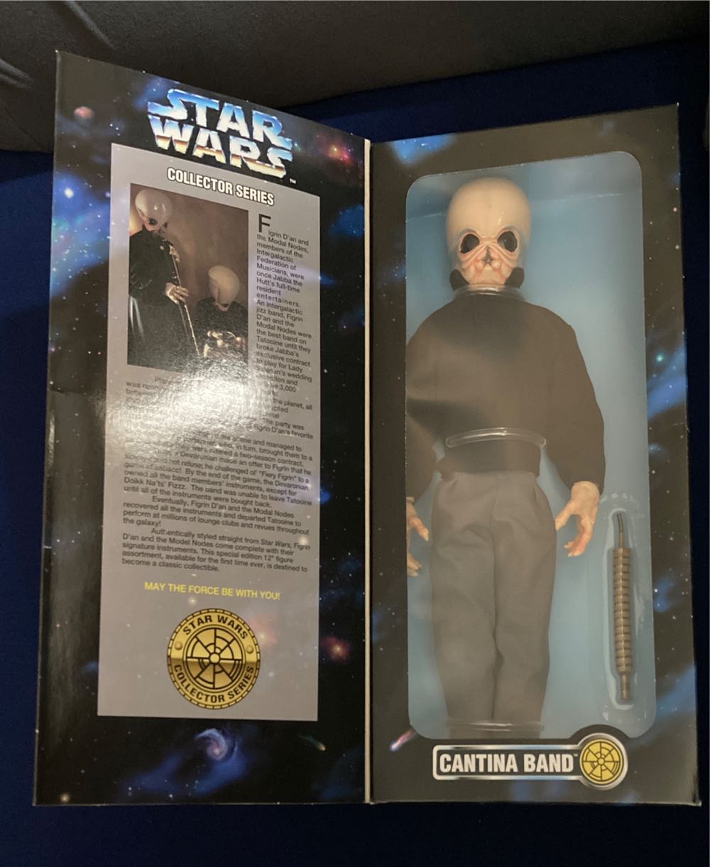 Star Wars 12” Cantina Band Set - Kenner (Star Wars - 12” Figures) action figure collectible [Barcode 076281279534] - Main Image 4