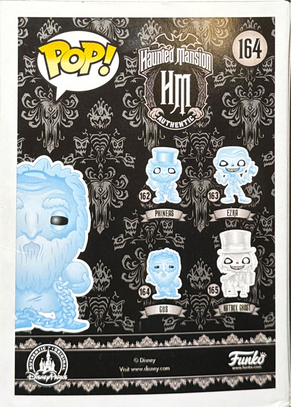 Gus (Disney Parks Exclusive) - Funko (The Haunted Mansion) action figure collectible [Barcode 400009971644] - Main Image 2