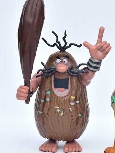 Scoob! SCOOBY-DOO & CAPTAIN CAVEMAN - Basic Fun! (Scoob!) action figure collectible [Barcode 885561400724] - Main Image 3