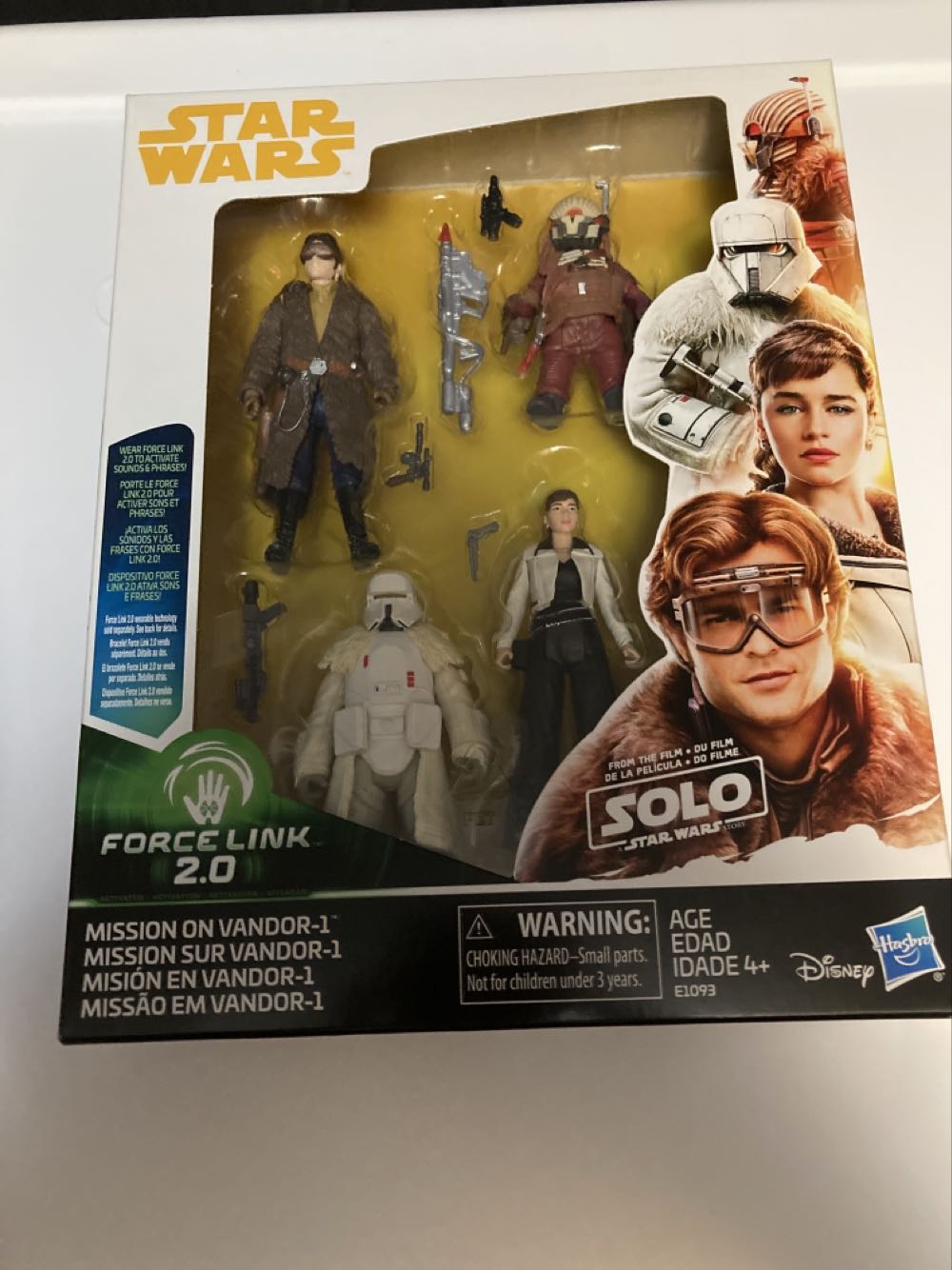Han Solo (Vandor-1) , QI’Ra (Vandor-1) , Range Trooper - Star Wars (Solo) - Disney / Hasbro (Star Wars) action figure collectible [Barcode 630509666423] - Main Image 3