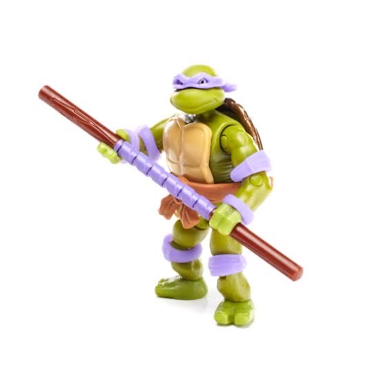 Mega Bloks TMNT: 3 Donatello Cartoon - Mega Bloks (Teenage Mutant Ninja Turtles) action figure collectible - Main Image 3