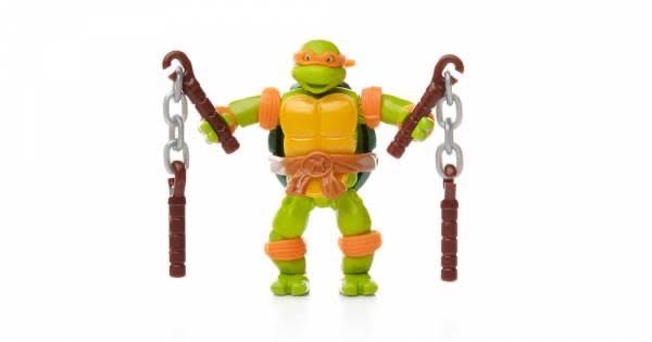 Mega Bloks TMNT: 4 Michelangelo Cartoon - Mega Bloks (Teenage Mutant Ninja Turtles) action figure collectible - Main Image 3