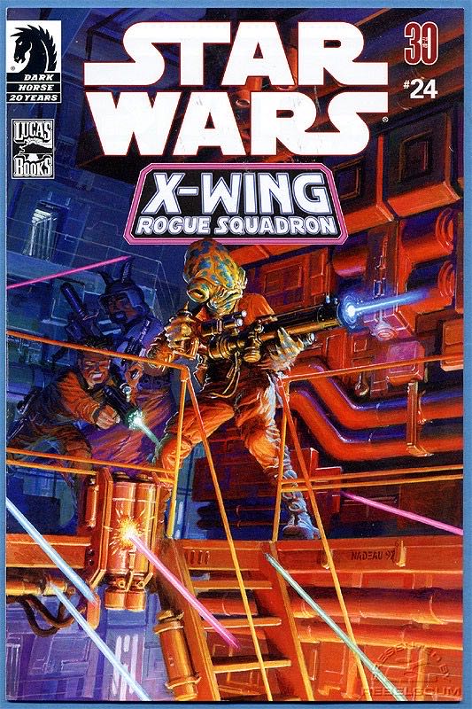 Baron Soonitir Fel & Hobbie Klivian - Star Wars Comic Packs (X-Wing Rogue Squadron #24) - Hasbro (Star Wars) action figure collectible [Barcode 653569230953] - Main Image 4