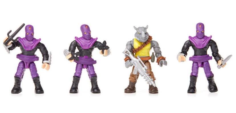 Mega Bloks TMNT: 6 Rocksteady Cartoon - Mega Bloks (Teenage Mutant Ninja Turtles) action figure collectible - Main Image 3