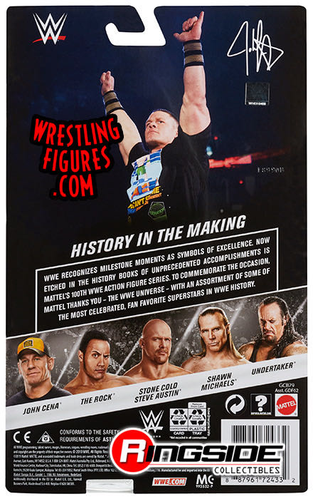 John Cena - Mattel Wwe (WWE Series 100) action figure collectible - Main Image 4