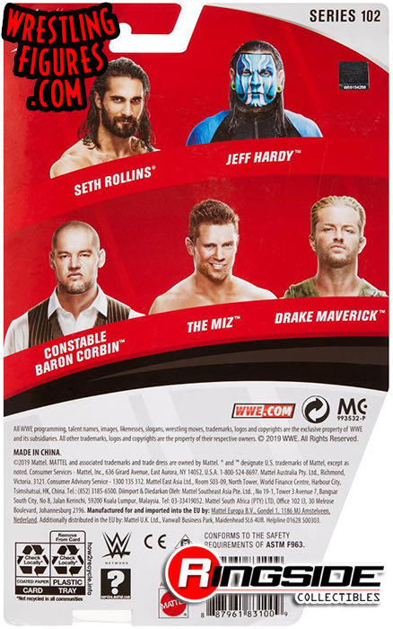 Seth Rollins - Mattel Wwe (WWE Series 102) action figure collectible - Main Image 4