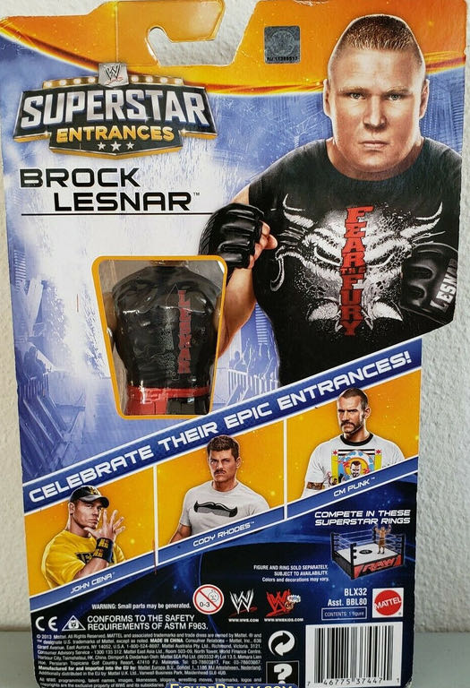 Brock Lesnar - Mattel Wwe (Superstar Entrances) action figure collectible - Main Image 2