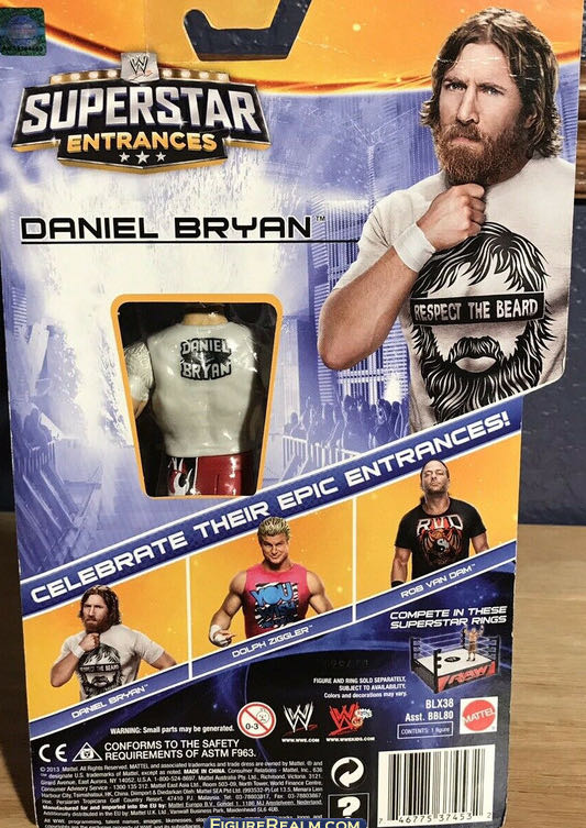 Daniel Bryan - Mattel Wwe (Superstar Entrances) action figure collectible - Main Image 2
