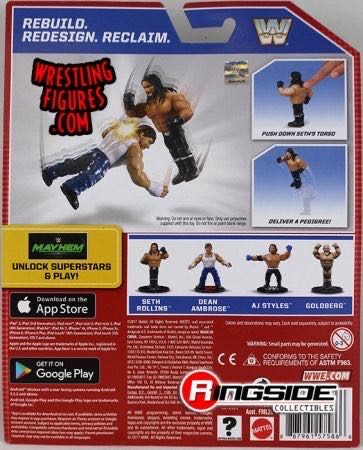 Seth Rollins - Mattel (WWE Retro Series 3) action figure collectible - Main Image 4