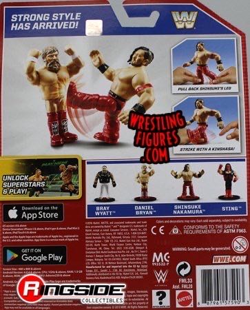 Shinsuke Nakamura - Mattel Wwe (WWE Retro Series 6) action figure collectible - Main Image 4