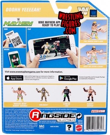 “Macho Man” Randy Savage - Mattel WWE (WWE Retro Series 9) action figure collectible - Main Image 4