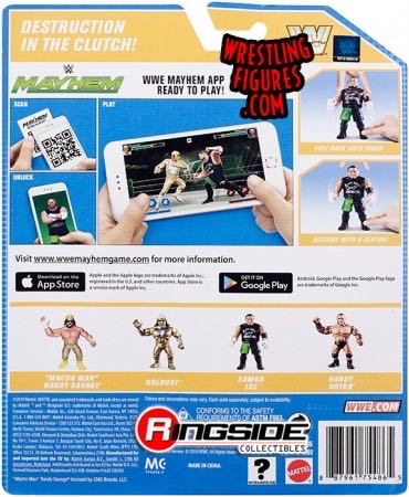 Samoa Joe - Mattel Wwe (WWE Retro Series 9) action figure collectible - Main Image 4