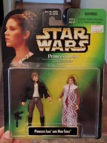 Han Solo & Princess Leia Organa 2-Pack - Hasbro (Star Wars: Episode V - The Empire Strikes Back) action figure collectible [Barcode 076281669380] - Main Image 3