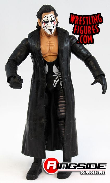 Sting - Jakks Pacific TNA (TNA Deluxe Impact Series 3) action figure collectible - Main Image 2