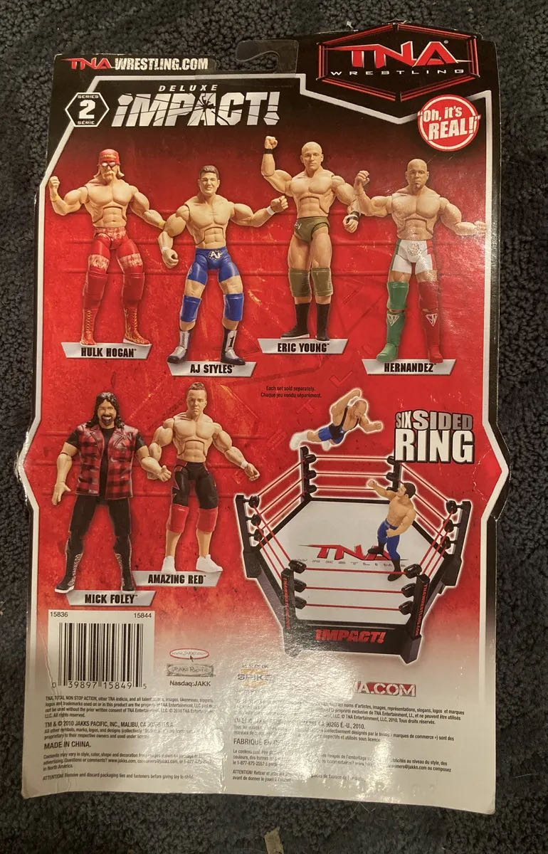Hernandez - Jakks Pacific (TNA Deluxe Impact Series 2) action figure collectible - Main Image 3